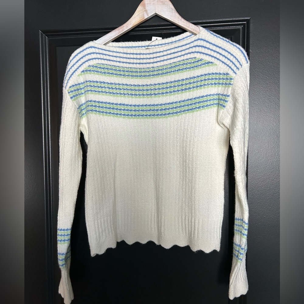 Talbots Women's BATEAU NECK PULLOVER Petite NWT